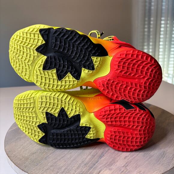 Adidas DON D.O.N. Issue #2 Fire of Greatness Basketball Shoes Yellow Red Size 5 main image 12